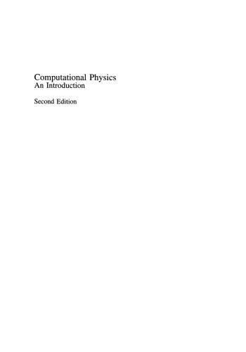 خرید و دانلود نسخه کامل کتاب Computational Physics: An Introduction_68bd3a4a3f796.jpeg خرید و دانلود نسخه کامل کتاب Computational Physics: An Introduction
