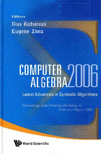 خرید و دانلود نسخه کامل کتاب Computer Algebra 2006. Latest advances in symbolic algorithms. Proc. Waterloo Workshop_68cf22497c724.jpeg خرید و دانلود نسخه کامل کتاب Computer Algebra 2006. Latest advances in symbolic algorithms. Proc. Waterloo Workshop