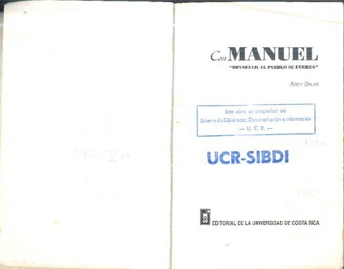 خرید و دانلود نسخه کامل کتاب Con Manuel: devolver al pueblo su fuerza_68c26babcee08.jpeg خرید و دانلود نسخه کامل کتاب Con Manuel: devolver al pueblo su fuerza