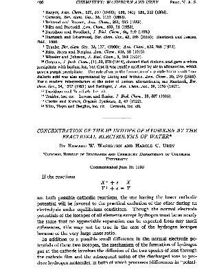 خرید و دانلود نسخه کامل کتاب Concentration of the H2 Isotope of Hydrogen by the Fractional Electrolysis of Water