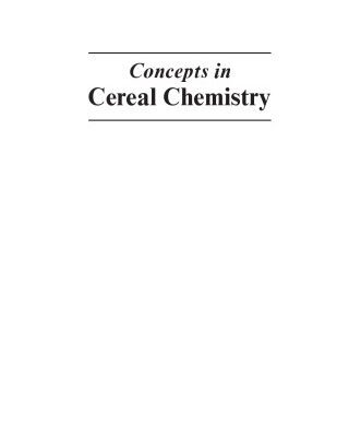 خرید و دانلود نسخه کامل کتاب Concepts in Cereal Chemistry