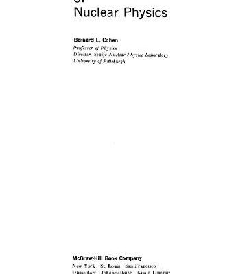 خرید و دانلود نسخه کامل کتاب Concepts of Nuclear Physics