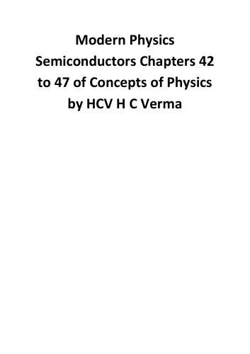 خرید و دانلود نسخه کامل کتاب Concepts of Physics by H C Verma part 2 Modern Physics Semiconductors Chapters 42 to 47_68bd53de72990.jpeg خرید و دانلود نسخه کامل کتاب Concepts of Physics by H C Verma part 2 Modern Physics Semiconductors Chapters 42 to 47
