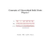 خرید و دانلود نسخه کامل کتاب Concepts of theoretical solid state physics