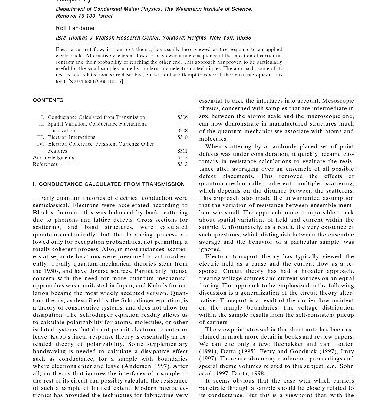 خرید و دانلود نسخه کامل کتاب Conductance viewed as transmission