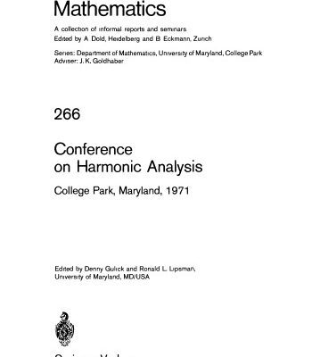 خرید و دانلود نسخه کامل کتاب Conference on Harmonic Analysis