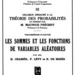 خرید و دانلود نسخه کامل کتاب Conferences internationales de sciences mathematiques … III Colloque consacre a la theorie des probabilites … Troisieme partie. Les sommes et les fonctions de variables aleatoires.