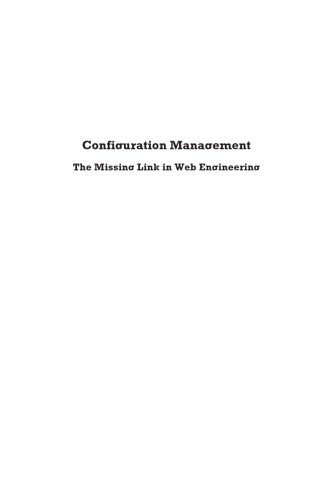خرید و دانلود نسخه کامل کتاب Configuration Management: The Missing link in Web Engineering (Computing Library)_68c977320d2e3.jpeg خرید و دانلود نسخه کامل کتاب Configuration Management: The Missing link in Web Engineering (Computing Library)