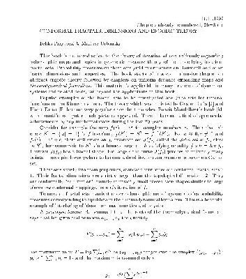 خرید و دانلود نسخه کامل کتاب Conformal fractals, dimensions and ergodic theory