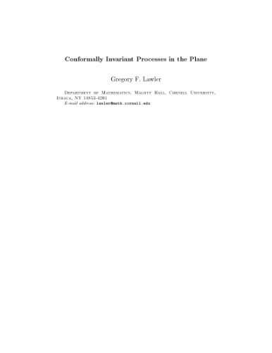 خرید و دانلود نسخه کامل کتاب Conformally Invariant Processes in the Plane_68be94b46ca0e.jpeg خرید و دانلود نسخه کامل کتاب Conformally Invariant Processes in the Plane