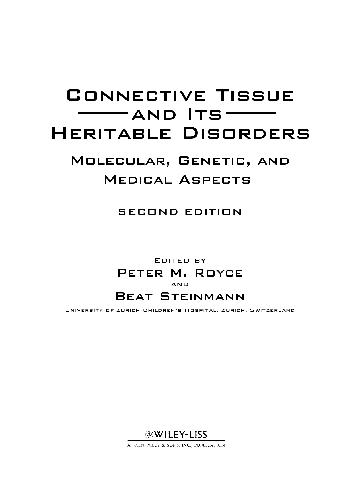 خرید و دانلود نسخه کامل کتاب Connective Tissue and Its Heritable Disorders Molecular, Genetic, and Medical Aspects_68b6690b146cb.jpeg خرید و دانلود نسخه کامل کتاب Connective Tissue and Its Heritable Disorders Molecular, Genetic, and Medical Aspects
