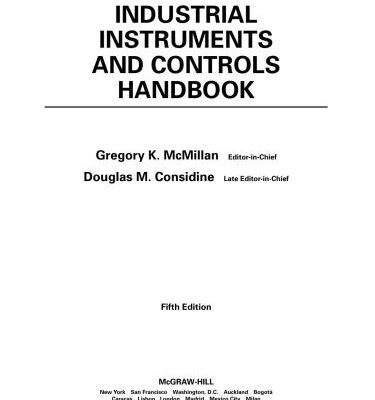 خرید و دانلود نسخه کامل کتاب Considine Process/industrial instruments and controls handbook, 5th ed