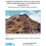 خرید و دانلود نسخه کامل کتاب Constituants et propriétés des sols pour une mise en usage, effets du changement d’usage sur les constituants et les propriétés des sols. Exemple des hautes terres d’altitudes ou páramos en Equateur