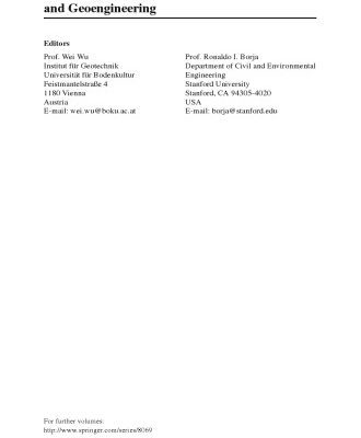 خرید و دانلود نسخه کامل کتاب Constitutive Modeling of Geomaterials: Advances and New Applications
