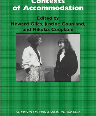خرید و دانلود نسخه کامل کتاب Contexts of Accommodation: Developments in Applied Sociolinguistics