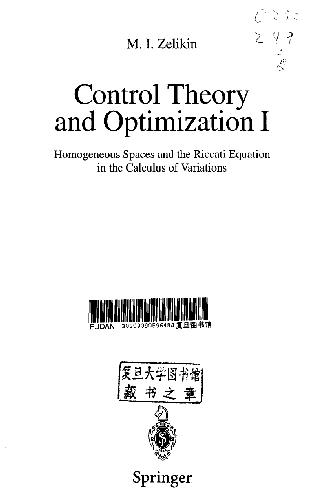 خرید و دانلود نسخه کامل کتاب Control Theory and Optimization_68b4bf8506871.jpeg خرید و دانلود نسخه کامل کتاب Control Theory and Optimization