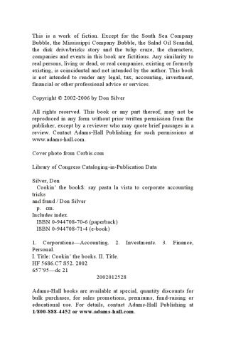 خرید و دانلود نسخه کامل کتاب Cookin’ the Book$: Say Pasta la Vista to Corporate Accounting Tricks and Fraud_68d53d95aa238.jpeg خرید و دانلود نسخه کامل کتاب Cookin’ the Book$: Say Pasta la Vista to Corporate Accounting Tricks and Fraud