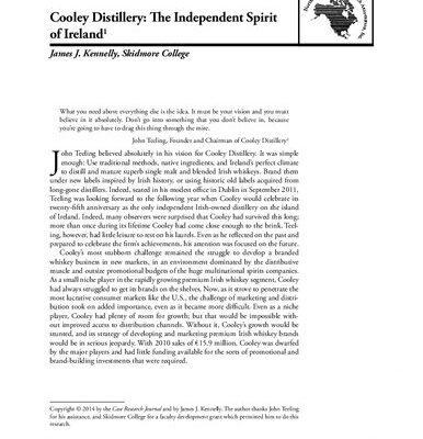 خرید و دانلود نسخه کامل کتاب Cooley Distillery: The Independent Spirit of Ireland