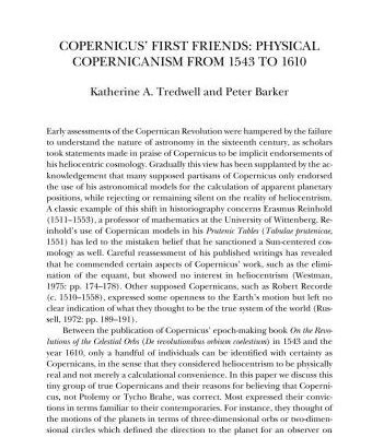 خرید و دانلود نسخه کامل کتاب Copernicus’ First Friends: Physical Copernicanism from 1543 to 1610