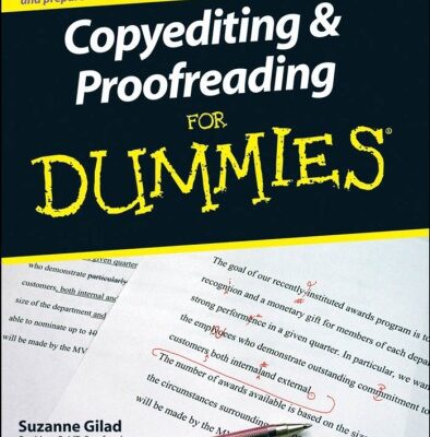 خرید و دانلود نسخه کامل کتاب Copyediting and Proofreading for Dummies