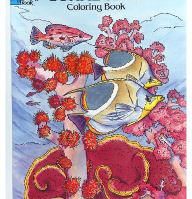 خرید و دانلود نسخه کامل کتاب Coral Reef Coloring Book