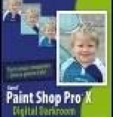 خرید و دانلود نسخه کامل کتاب Corel Paint Shop Pro X Digital Darkroom