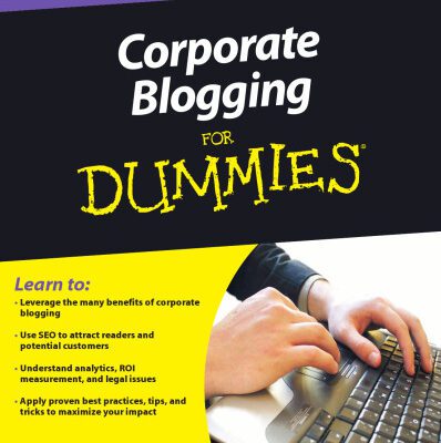 خرید و دانلود نسخه کامل کتاب Corporate Blogging For Dummies