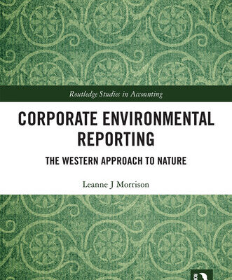 خرید و دانلود نسخه کامل کتاب Corporate Environmental Reporting: The Western Approach to Nature