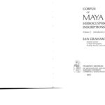 خرید و دانلود نسخه کامل کتاب Corpus of Maya Hieroglyphic Inscriptions 1