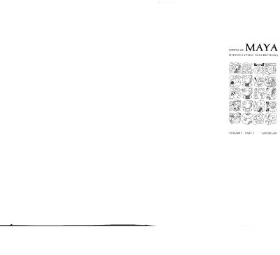 خرید و دانلود نسخه کامل کتاب Corpus of Maya Hieroglyphic Inscriptions 3.3 (Yaxchilan)