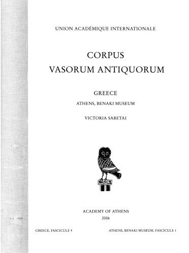 خرید و دانلود نسخه کامل کتاب Corpus vasorum antiquorum: Athens–Benaki Museum i (Greece 9)_68d752ee54c01.jpeg خرید و دانلود نسخه کامل کتاب Corpus vasorum antiquorum: Athens–Benaki Museum i (Greece 9)