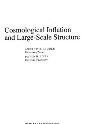 خرید و دانلود نسخه کامل کتاب Cosmological inflation and large-scale structure