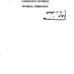 خرید و دانلود نسخه کامل کتاب Cosmologie physique = Physical cosmology