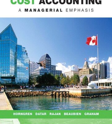 خرید و دانلود نسخه کامل کتاب Cost Accounting A Managerial Emphasis