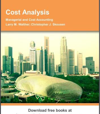 خرید و دانلود نسخه کامل کتاب Cost Analysis. Managerial and Cost Accounting