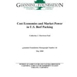خرید و دانلود نسخه کامل کتاب Cost economies and market power in U.S. beef packing (Giannini Foundation monograph)