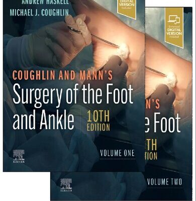 خرید و دانلود نسخه کامل کتاب Coughlin and Mann’s Surgery of the foot and ankle