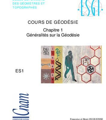 خرید و دانلود نسخه کامل کتاب Cours de Géodésie