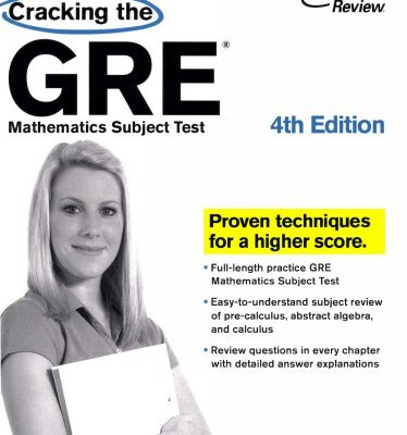 خرید و دانلود نسخه کامل کتاب Cracking the GRE Mathematics Subject Test