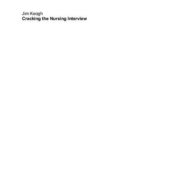 خرید و دانلود نسخه کامل کتاب Cracking the Nursing Interview