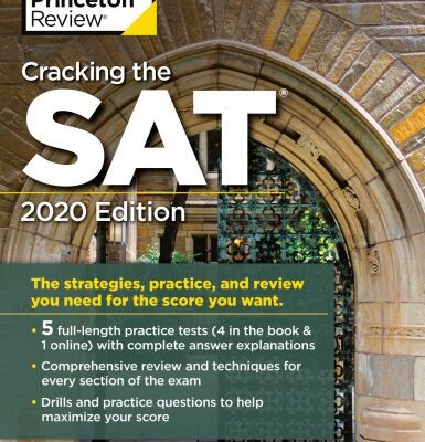 خرید و دانلود نسخه کامل کتاب Cracking the SAT with 5 Practice Tests, 2020 edition