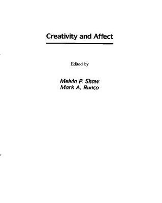 خرید و دانلود نسخه کامل کتاب Creativity and Affect