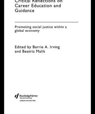 خرید و دانلود نسخه کامل کتاب Critical Reflections on Career Education and Guidance: Promoting Social Justice