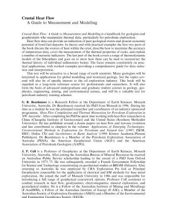خرید و دانلود نسخه کامل کتاب Crustal Heat Flow: A Guide to Measurement and Modelling