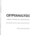 خرید و دانلود نسخه کامل کتاب Cryptanalysis: a study of cyphers and their solution