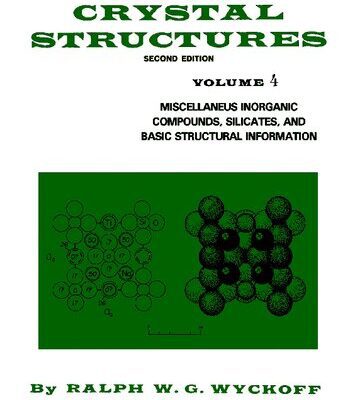 خرید و دانلود نسخه کامل کتاب Crystal Structures – Volume 4