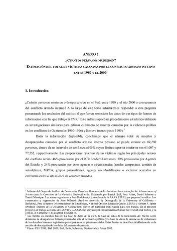 خرید و دانلود نسخه کامل کتاب ¿Cuántos peruanos murieron? Estimación del total de víctimas causadas por el conflicto armado interno entre 1980 y el 2000_68b51767415cc.jpeg خرید و دانلود نسخه کامل کتاب ¿Cuántos peruanos murieron? Estimación del total de víctimas causadas por el conflicto armado interno entre 1980 y el 2000