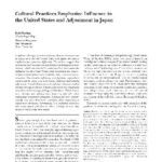 خرید و دانلود نسخه کامل کتاب Cultural Practices Emphasize Influence in the United States and Adjustment in Japan