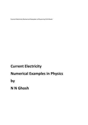 خرید و دانلود نسخه کامل کتاب Current Electricity Numerical Examples in Physics by N N Ghosh_68bcbb7b0e1a6.jpeg خرید و دانلود نسخه کامل کتاب Current Electricity Numerical Examples in Physics by N N Ghosh
