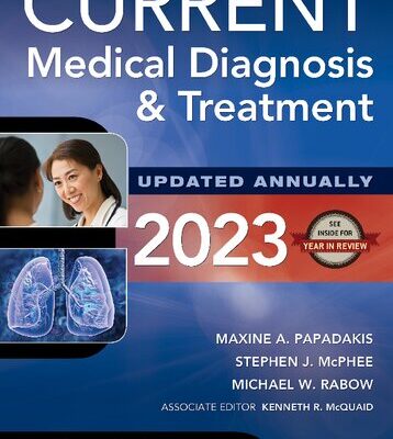 خرید و دانلود نسخه کامل کتاب CURRENT Medical Diagnosis and Treatment 2023 (True Completed PDF)